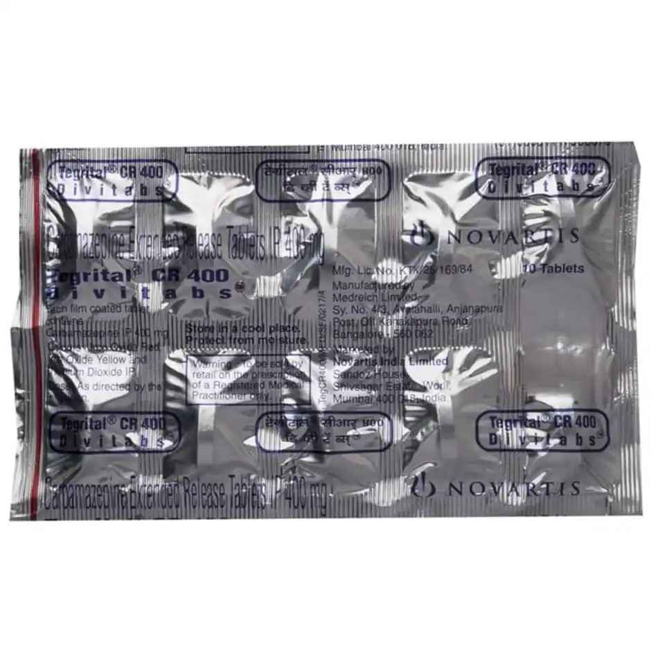 Tegrital CR 400 Divitabs Tablet ER