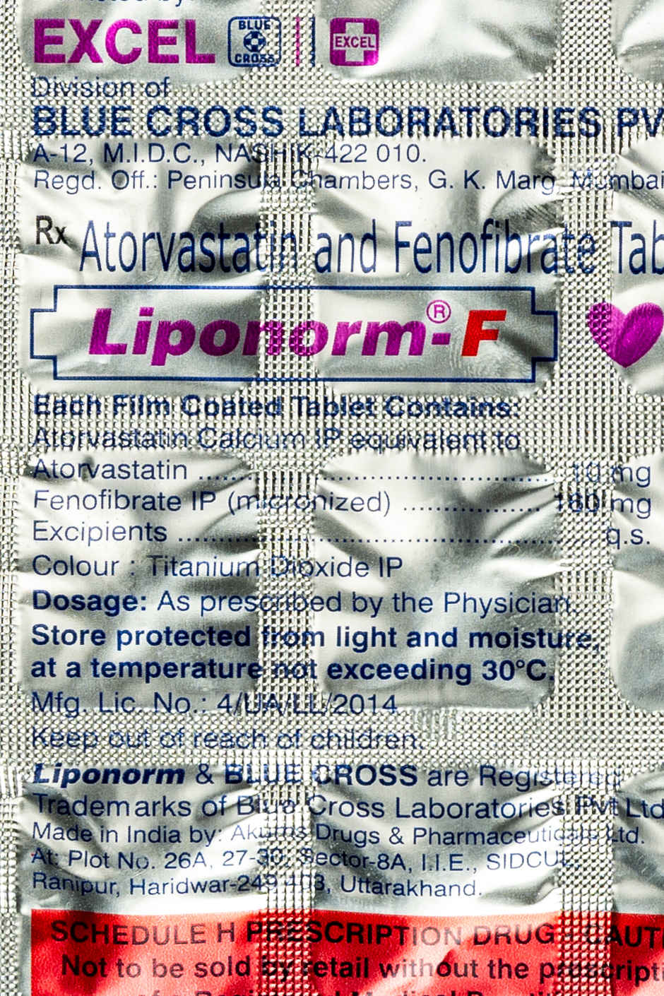 Liponorm-F Tablet