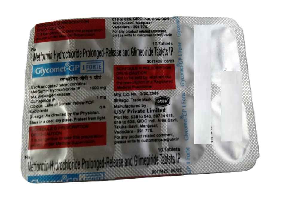 Glycomet-GP 1 Forte Tablet PR