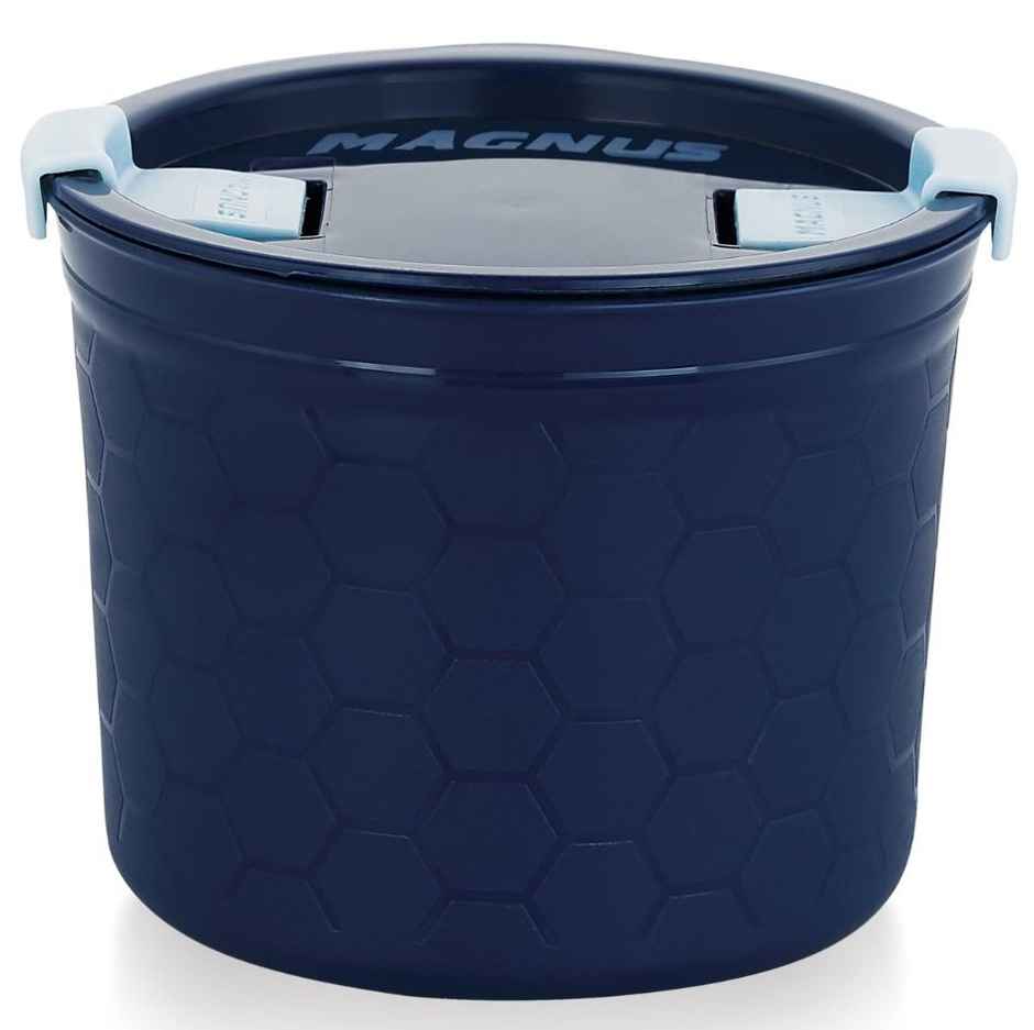 Magnus Microwave Steam Lock Deep Container - Blue/Black