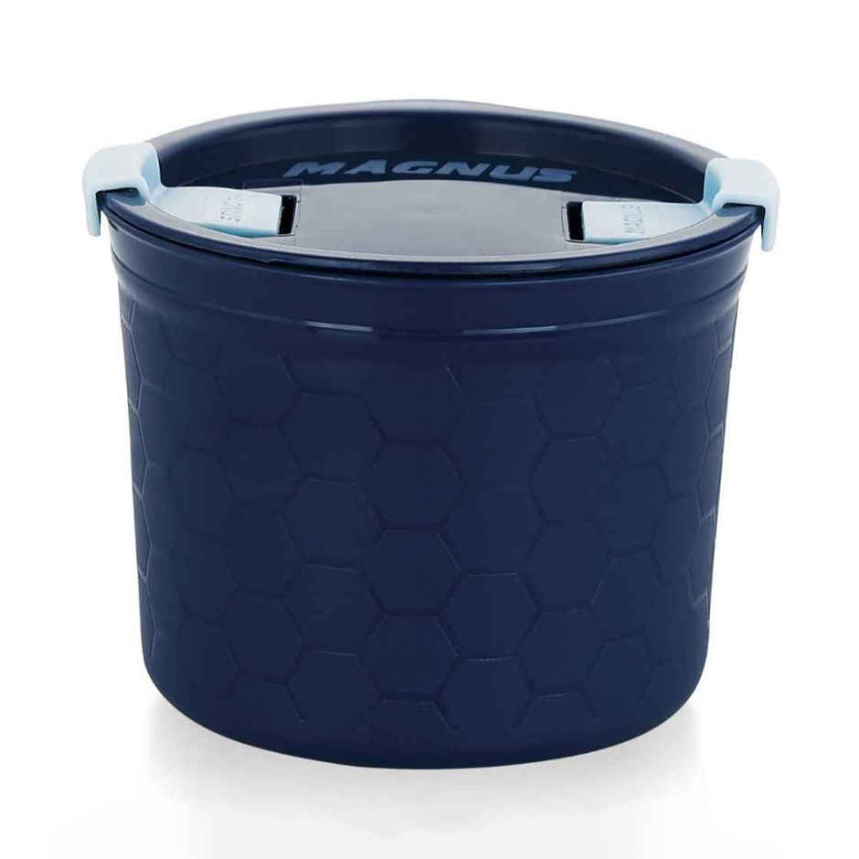 Magnus Microwave Steam Lock Deep Container - Blue/Black