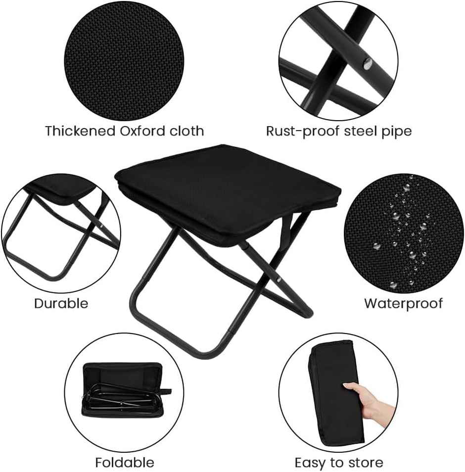 Perpetual Mini Folding Camping Stool Multicolor