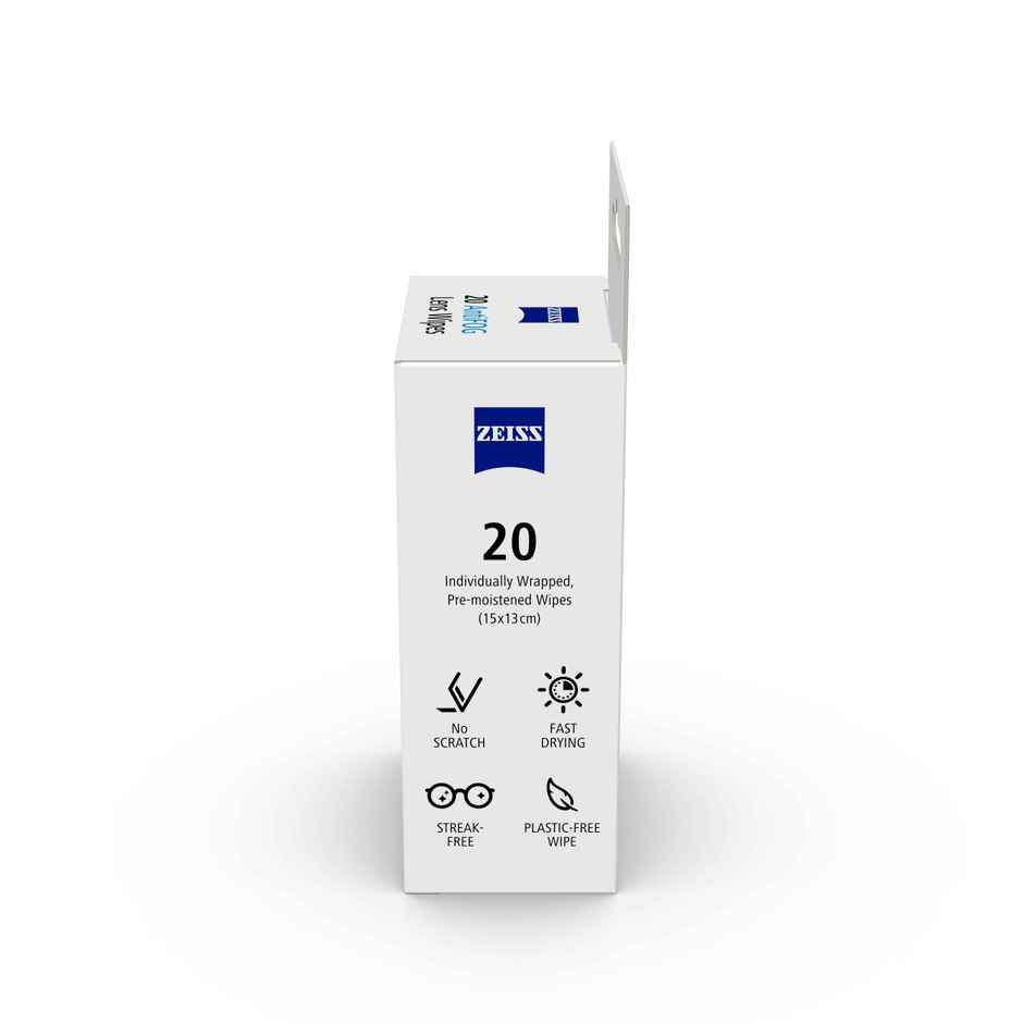 ZEISS AntiFOG Wipes 20ct - Fog-Free