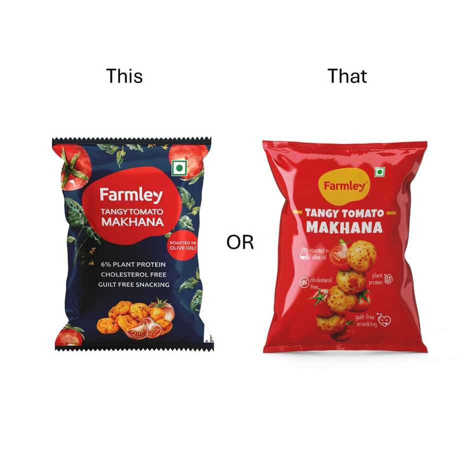 Farmley Tangy Tomato Makhana Roasted In Olive Oil Healthy Snacks