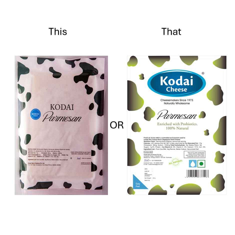 Kodai Cheese - Parmesan Cheese
