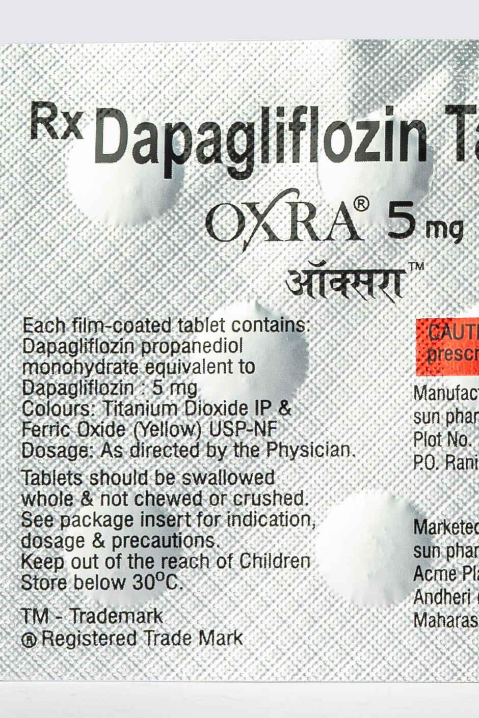 Oxra 5mg Tablet