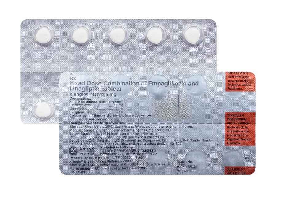 Xilingio 10mg/5mg Tablet