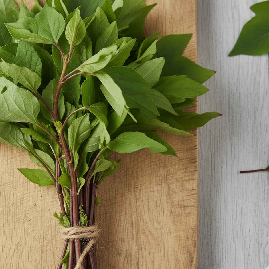 Gongura Leaves - Cleaned, without roots