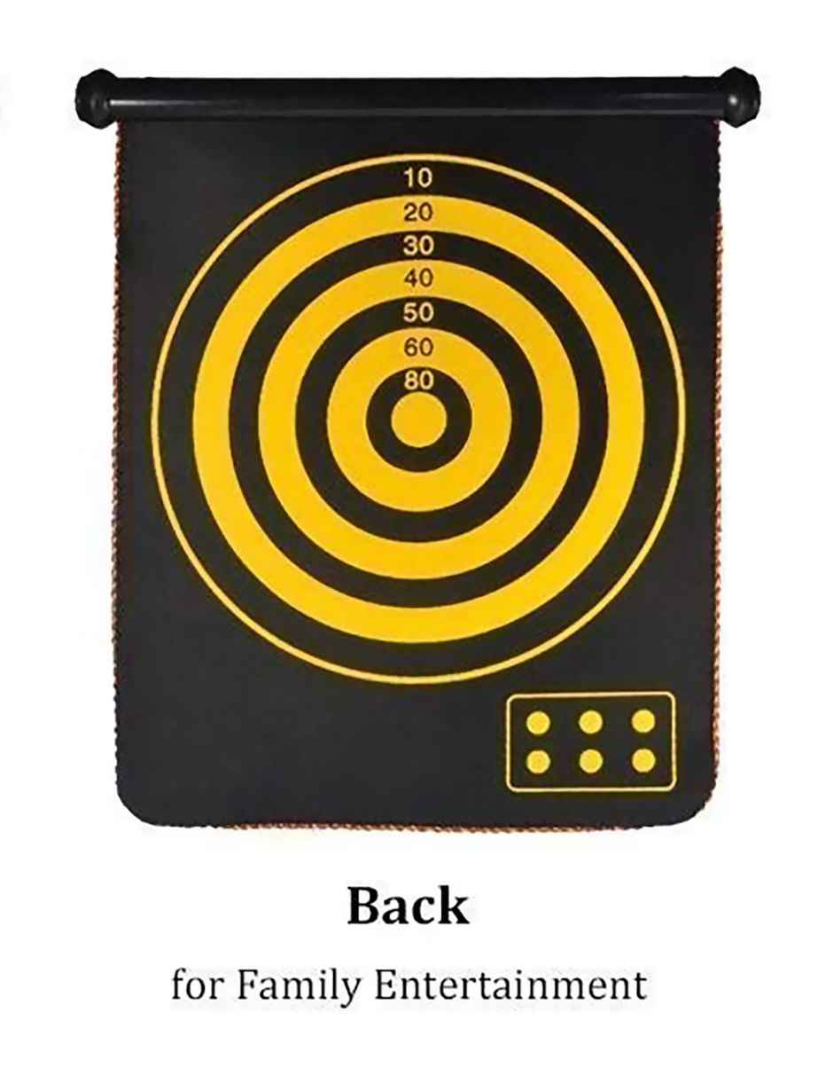 Toyshine Magnetic Power Double Faced Dart Game - 12 Inches (4 - 10 Years)