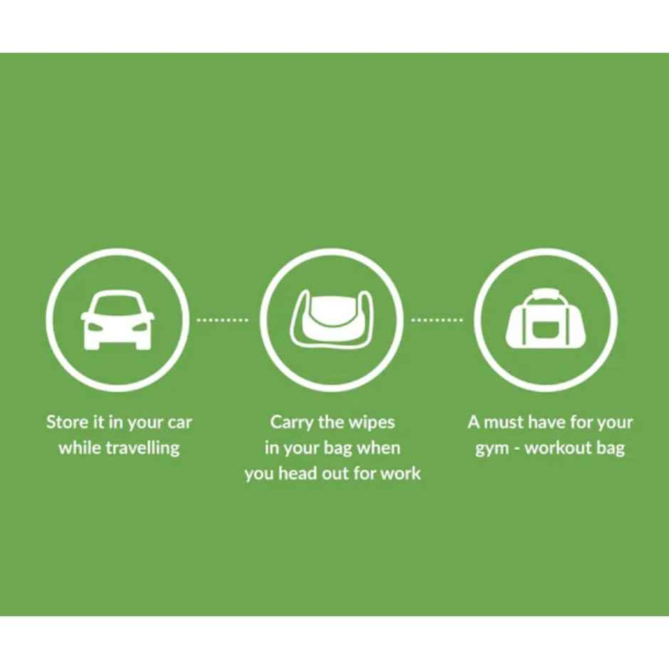 Kara Make-Up Removal Wipes Lavender & Seaweed