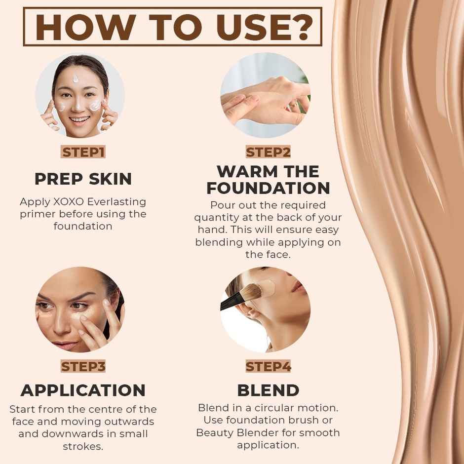 Colorbar Xoxo Everlasting Foundation | Beige -3