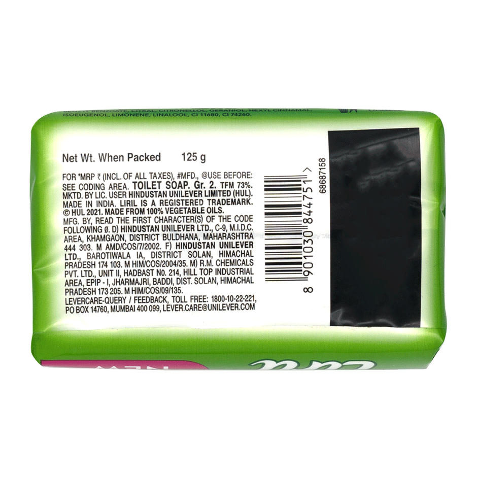 Liril Lime & Tea Tree Oil Soap