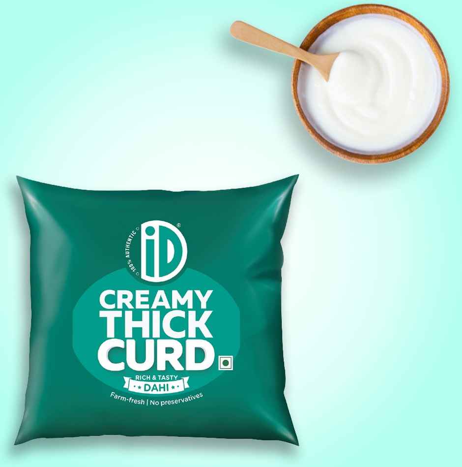 iD Fresh Curd Pouch(400gms) & iD Soft & Creamy Paneer(200gms) Combo