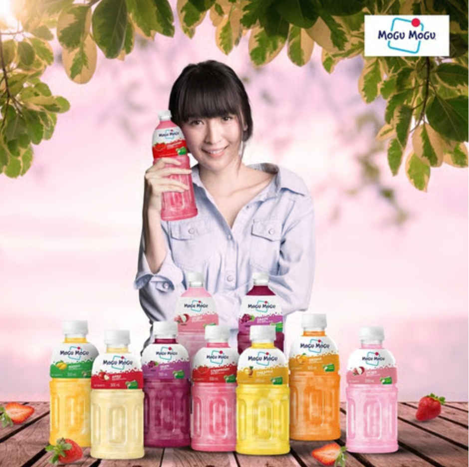 Mogu Mogu Imported Strawberry Fruit Juice