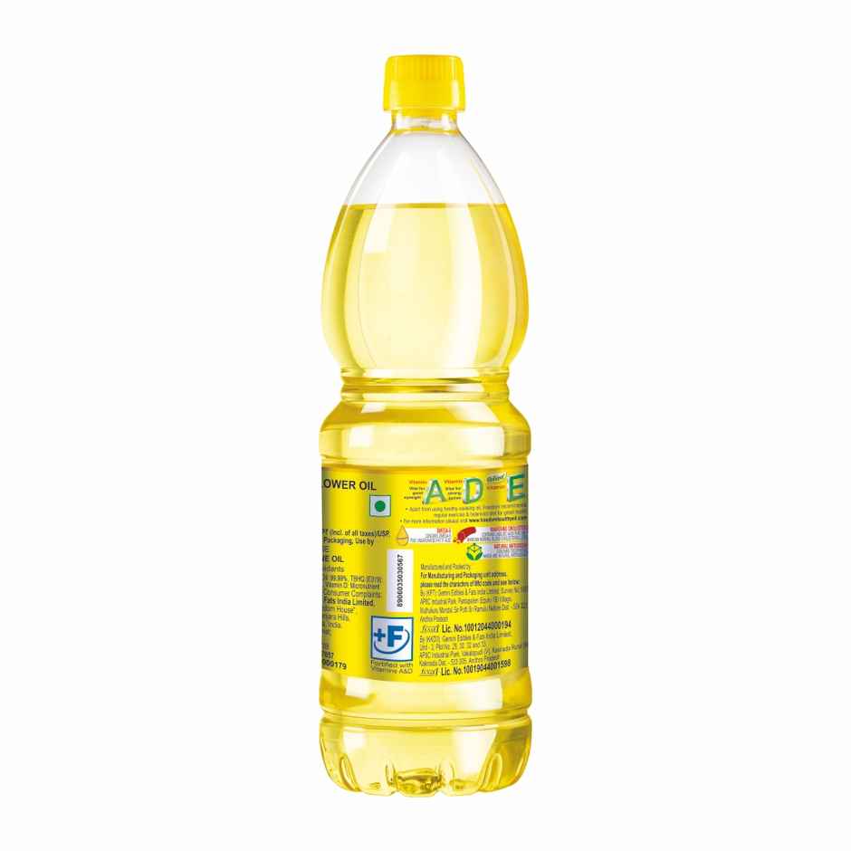 Freedom Refined Sunflower Oil Bottle