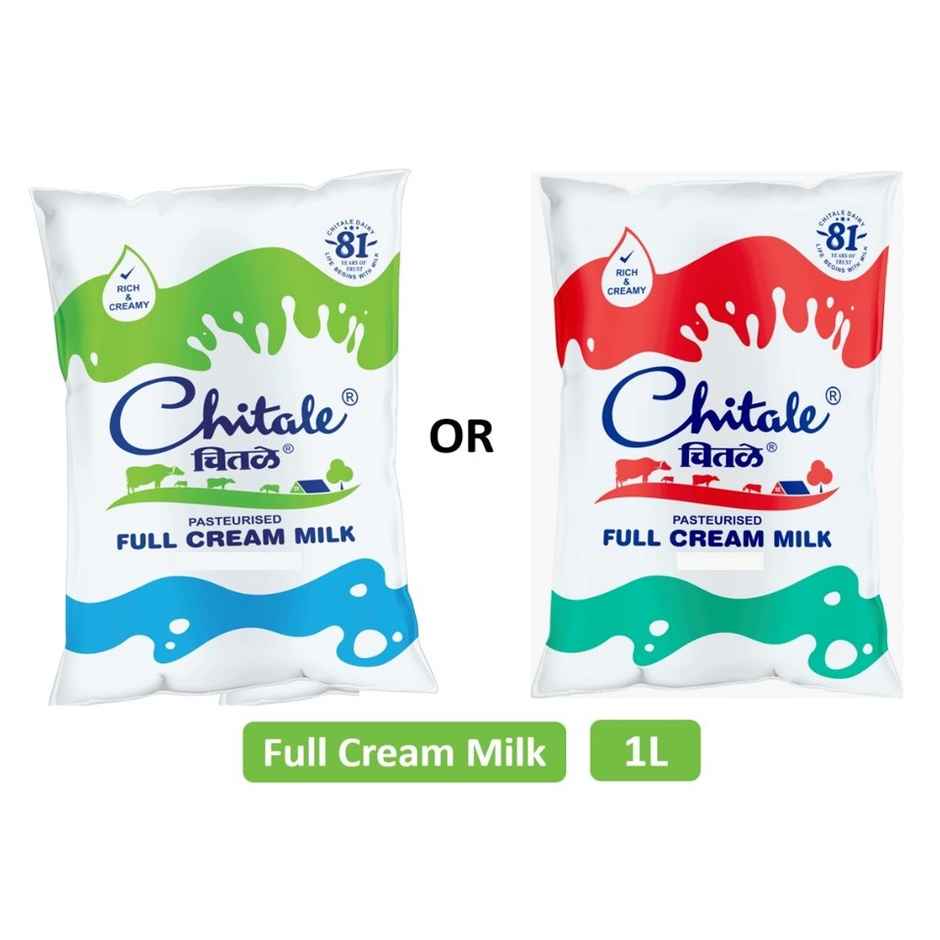 Chitale Full Cream Fresh Milk | Pouch