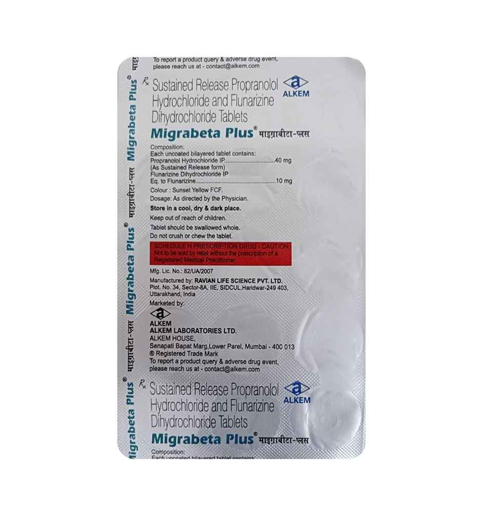 Migrabeta Plus Tablet SR