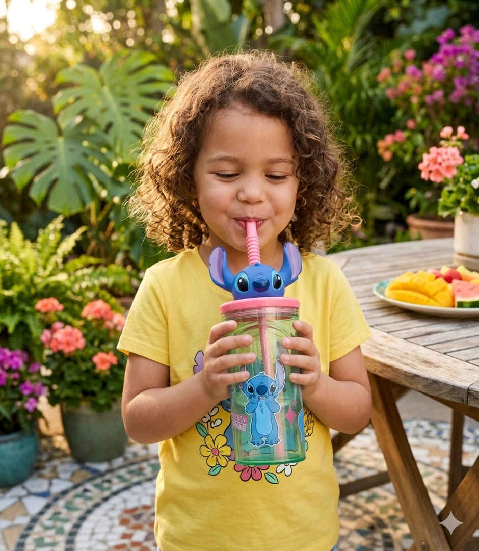 Striders 3D Figurine Tumbler Stitch Flowers As