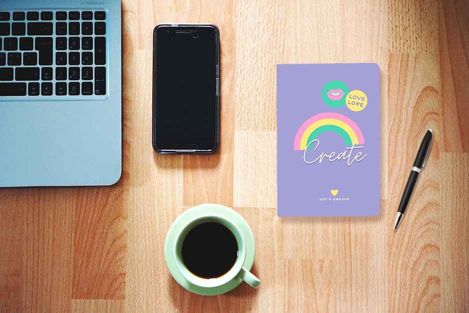 Journo By Drawguud 70 Gsm A5 Notebook : Ruled |120 Pages (Be Good In The World)
