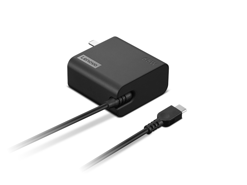Lenovo 65W Usb-C Wall Adapter-In Pin - Black