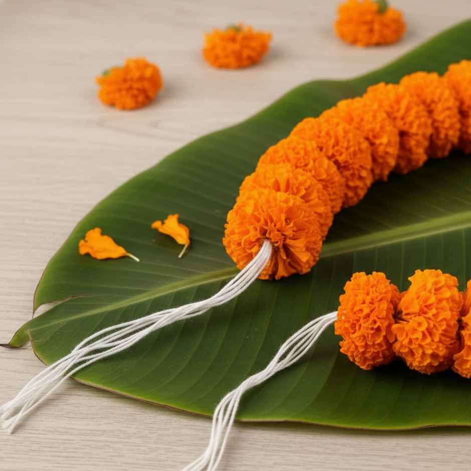 Marigold Flower String