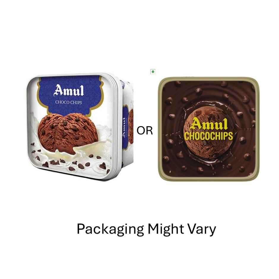 Amul Choco Chip Chocolate Ice Cream Tub