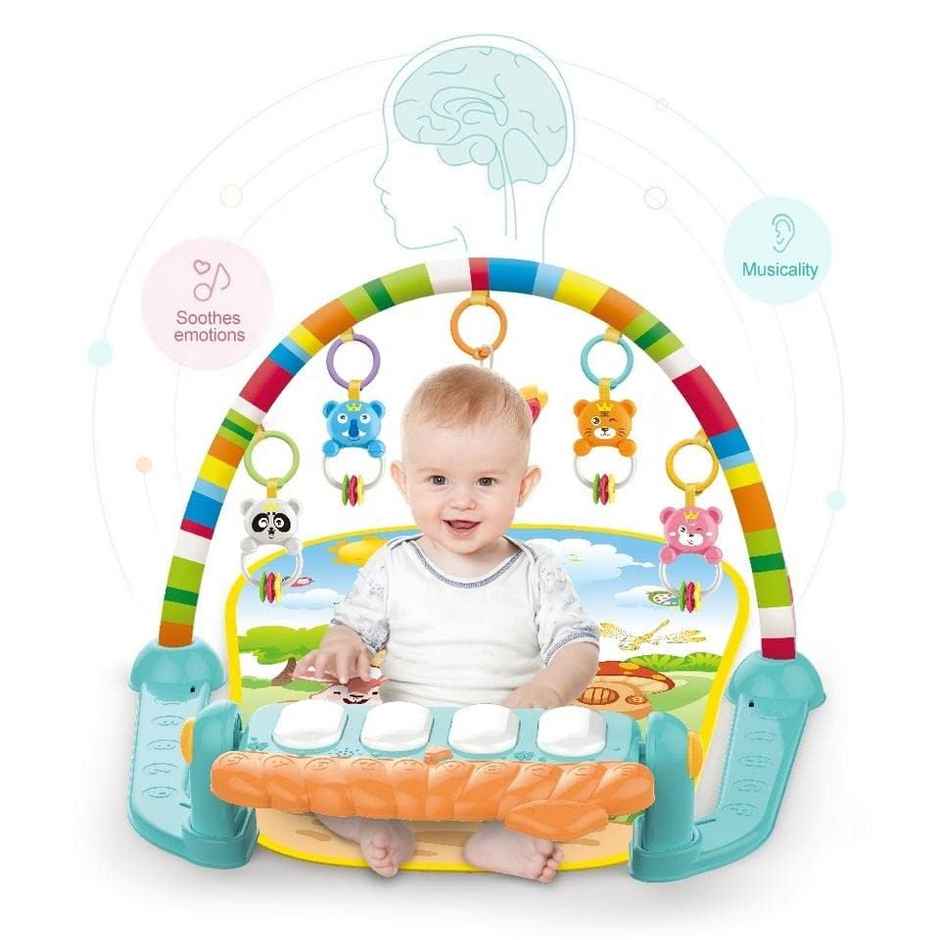 Storio Baby Products Musical Keyboard Mat Piano Gym Mat | Multicolour