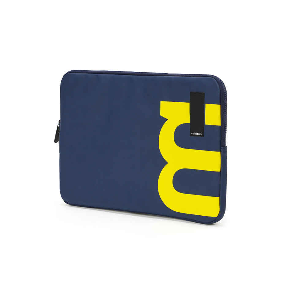 Mokobara Unisex Solid Leather 15.6 L Laptop Sleeve | Sunray