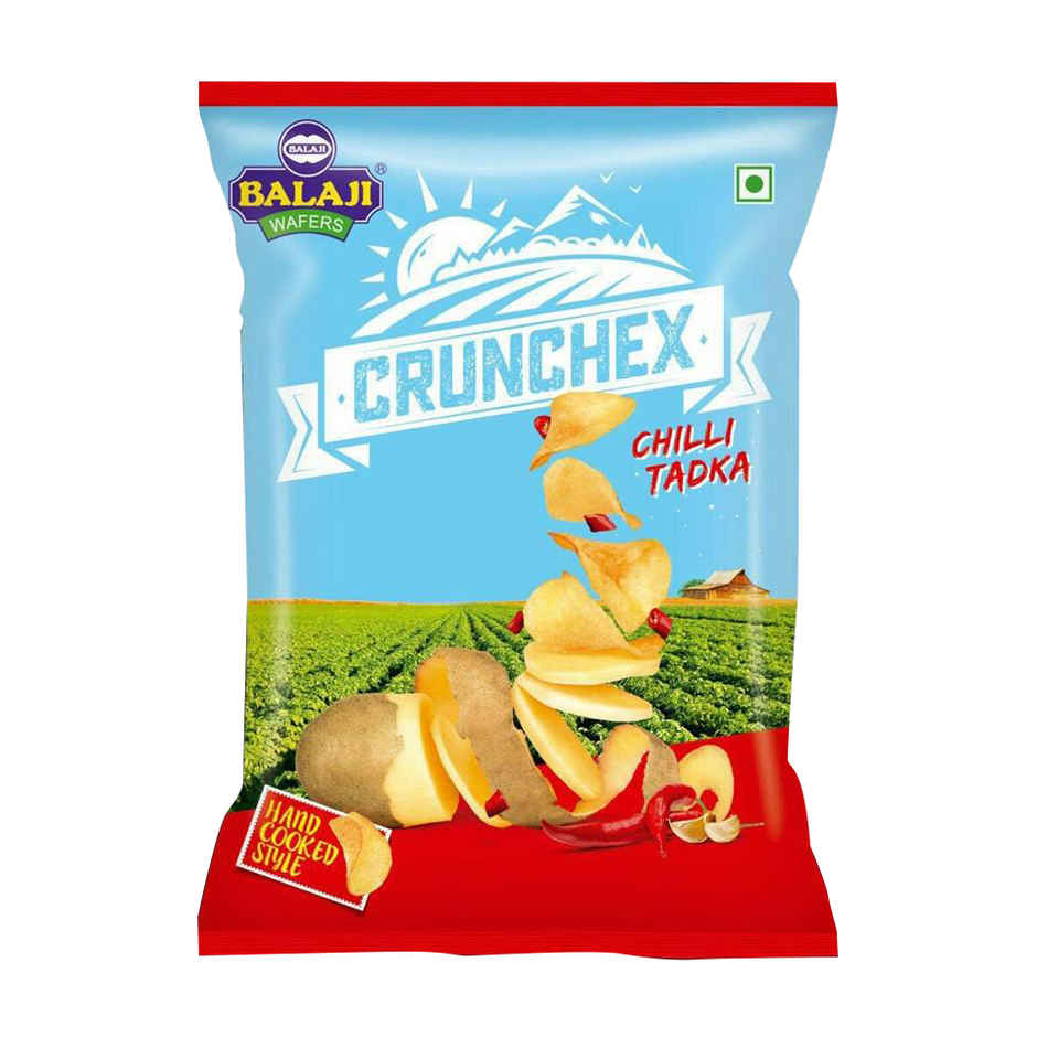Balaji Crunchex Chilli Tadka Wafers