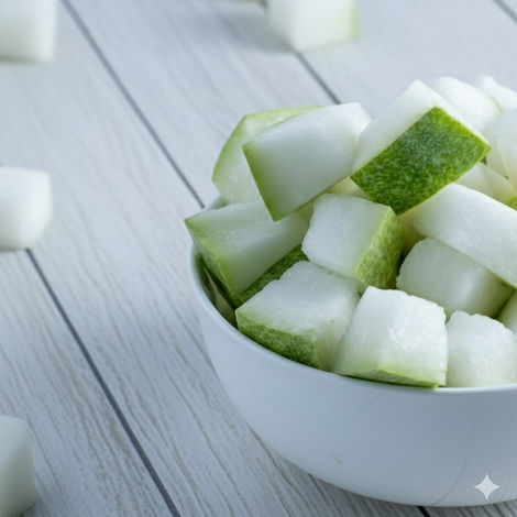 Ash Gourd Cut (Diced)