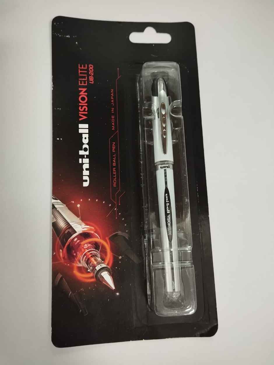 Uniball Vision Elite Roller Pen (Black) Ub 200
