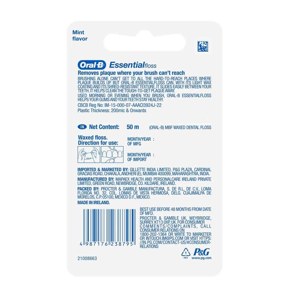 Oral-B Essential Floss Dental Floss 1 piece (50 m)