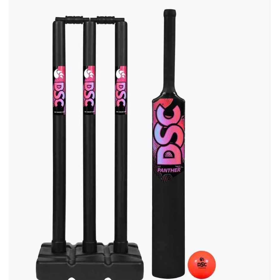 DSC Plastic Cricket set with Bat, Ball & Stumps