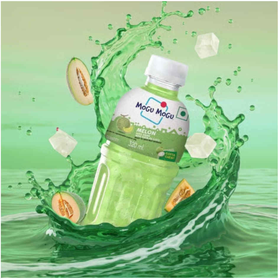 Mogu Mogu Melon Juice With Nata De Coco