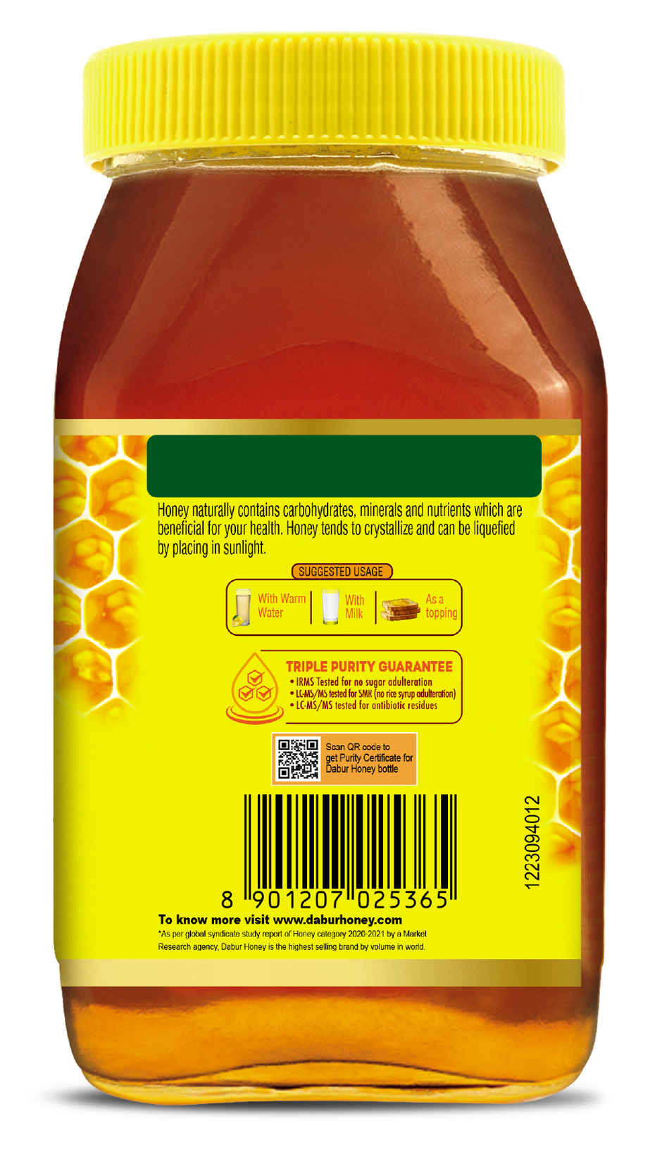 Dabur Honey | Totally Pure | World's No.1 Honey Brand | No Sugar Adulteration