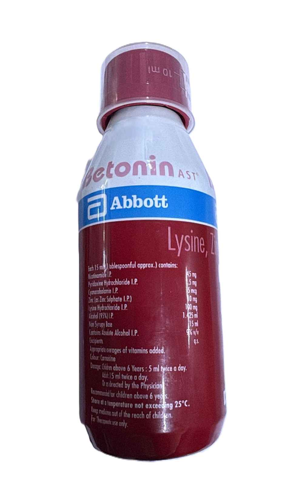 Betonin Ast Sugar Free Syrup