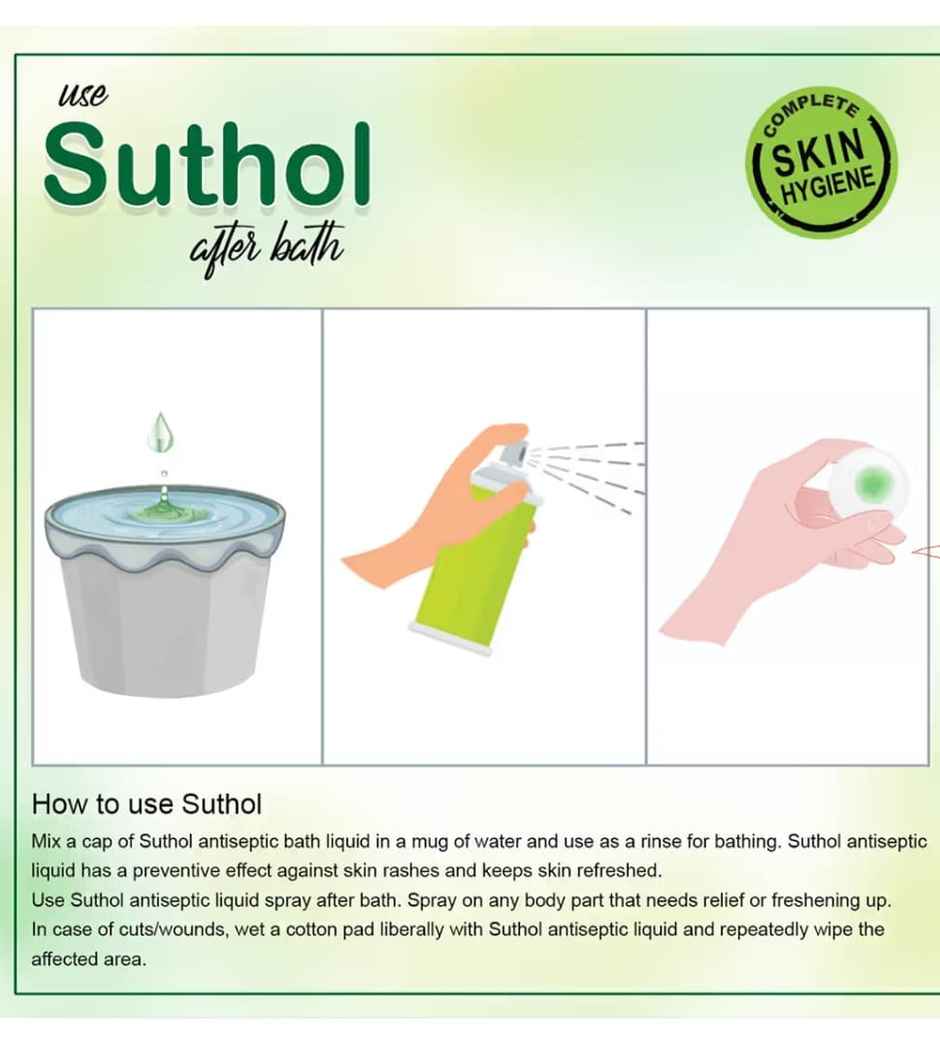 Boroline Suthol Antiseptic Liquid Spray Neem(Spray)