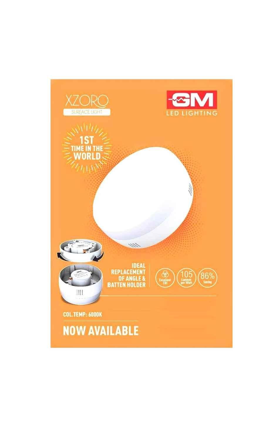 Xzoro - 7W Led Surface Light - 6000K