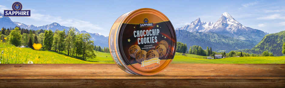 Sapphire Butter Cookies Chocolate Chips