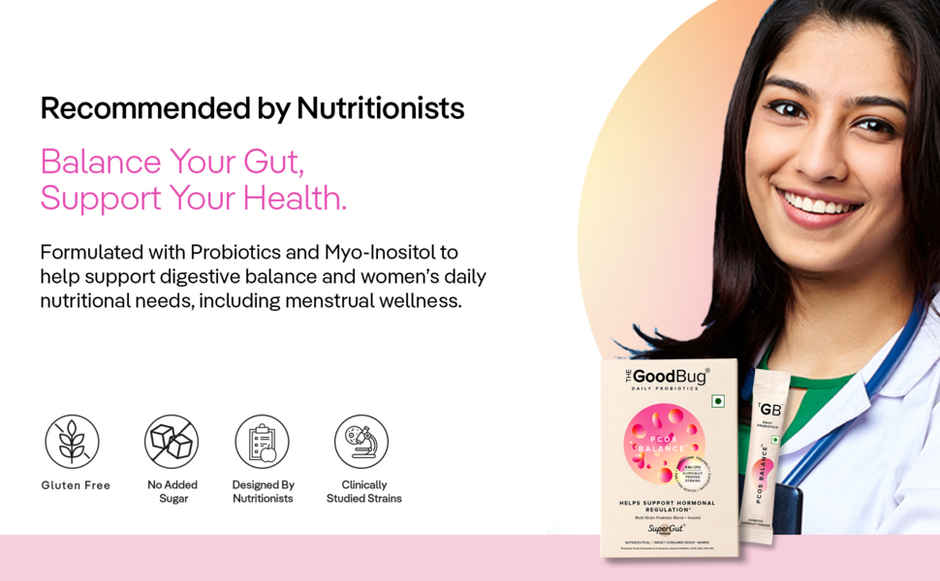 The Good Bug PCOS Balance SuperGut Powder