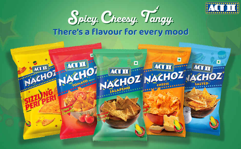 ACT II Nachoz Jalapeno, Tortilla Chips, Ready to Eat Snacks Combo
