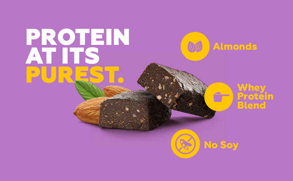 Yoga Bar 20g Protein Bar, Chocolate Baked Brownie, Multigrain Energy Bar, high Protein Bar