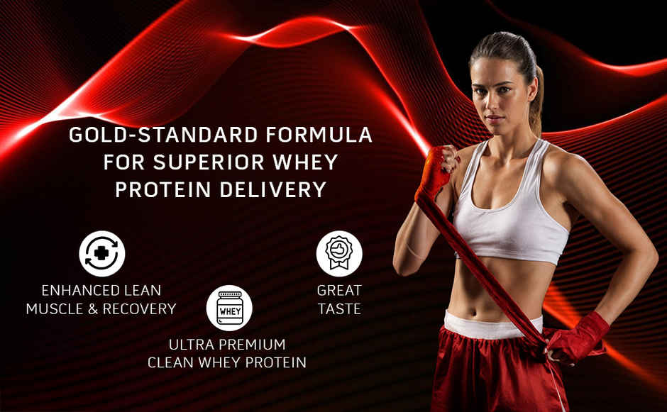 Muscletech Nitro Tech Whey Gold Protein Powder Double Rich Chocolate | 24 g Protein