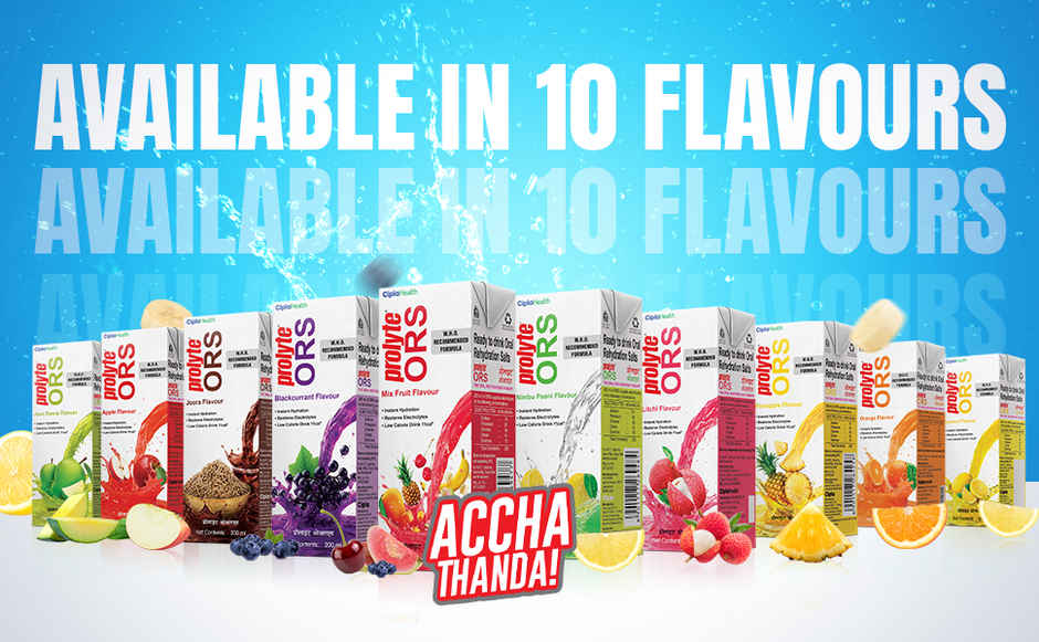 Cipla Prolyte ORS Nimbu Paani Combo
