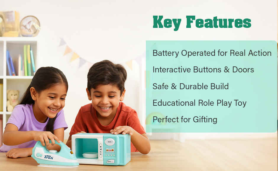 Anz Toy Green Microwave & Iron Ph 9421