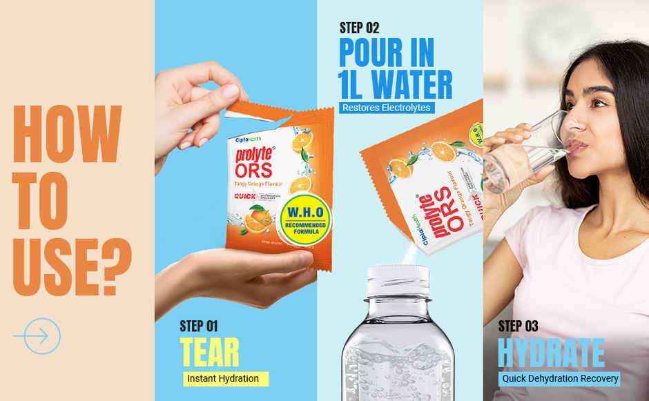 Prolyte ORS Tangy Orange Flavour