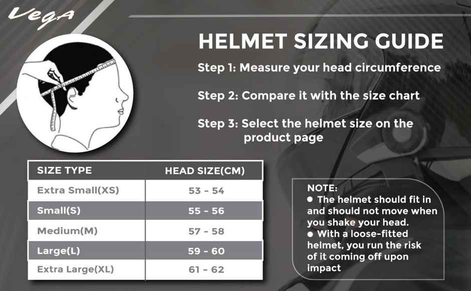 Vega Crux Dx Black Helmet-L