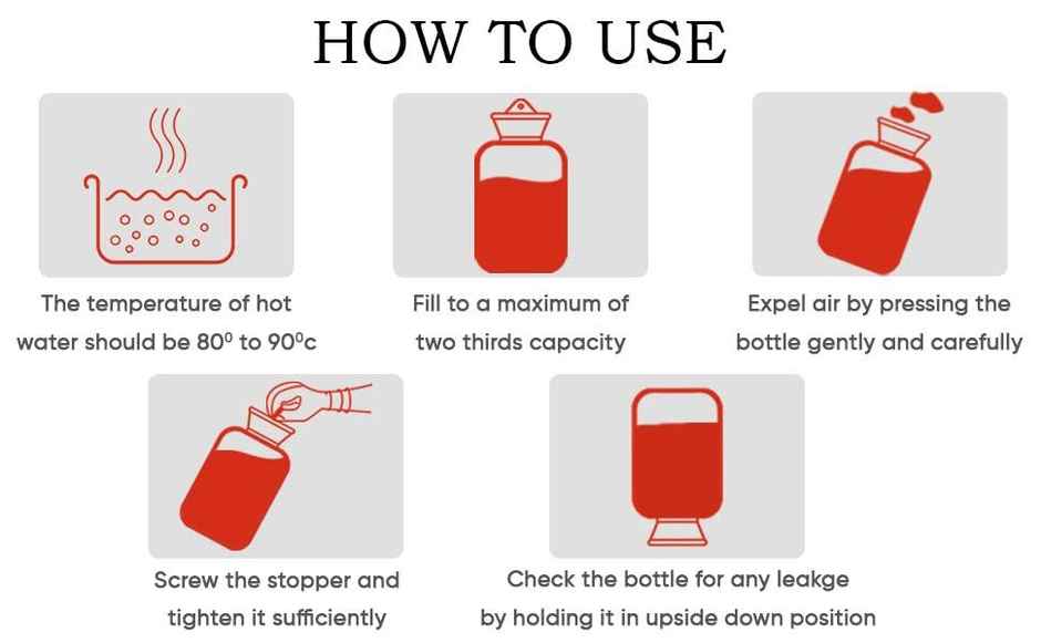 Hot Water Bag, Small, 1 Litre