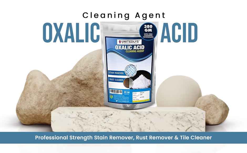 Unitedlys Oxalic Acid Powder - All-Purpose Stain | Rust & Tile Cleaner