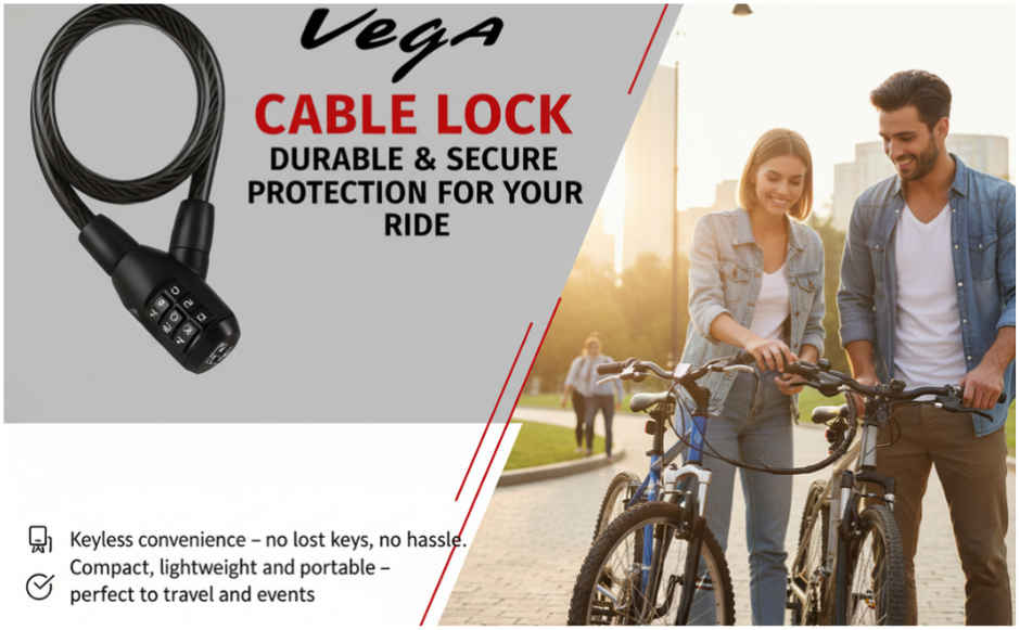 Vega Numeric Cable Lock